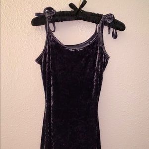 Authentic 90’s vintage velvet mini dress
